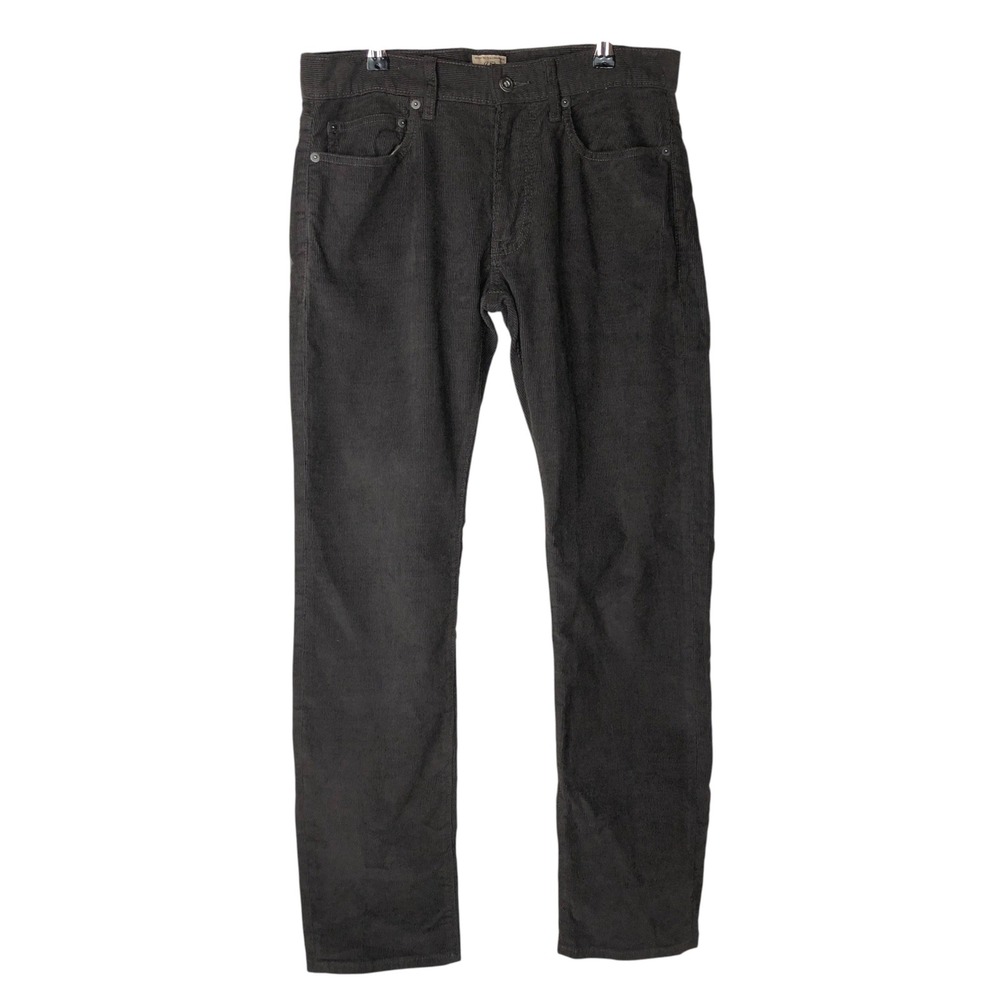 NEW J. Crew Mens 484 Slim-Fit‎ Pant in Corduroy Size W30 L30 Green Grey Office